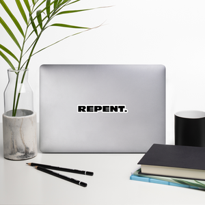 REPENT Bubble-free Sticker